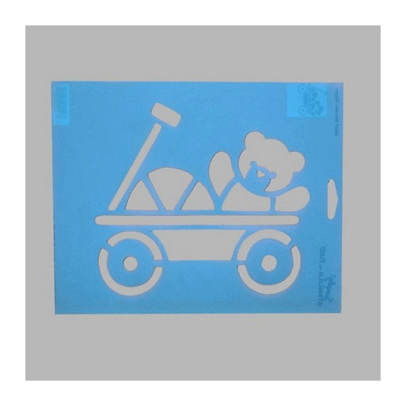 toy car stencil color blue 20 x 25 cm toy car stencil color blue 20 x 25 cm