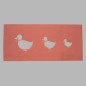 ducks stencil transparent 16 x 25 cm washable ducks stencil transparent 16 x 25 cm washable