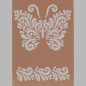 pochoir papillon ornement transparent 15 x 21 cm lavable pochoir papillon ornement transparent 15 x 21 cm lavable