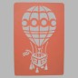 luchtballon sjabloon transparant 26 x 38 cm afwasbaar luchtballon sjabloon transparant 26 x 38 cm afwasbaar