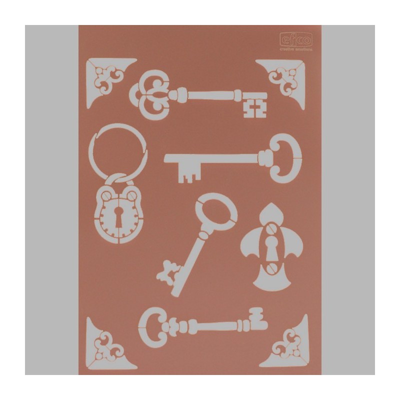 keys and locks transparent 21 x 29,7 cm washable keys and locks transparent 21 x 29,7 cm washable