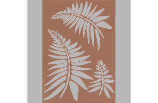 fern transparent 15 x 21 cm washable