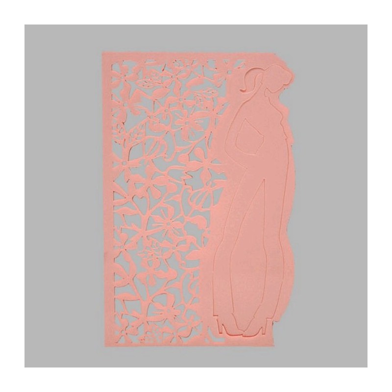 pochoir de fleurs et fille transparent 15 x 21 cm lavable pochoir de fleurs et fille transparent 15 x 21 cm lavable