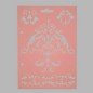 ornaments stencil transparent 15 x 21 cm washable ornaments stencil transparent 15 x 21 cm washable