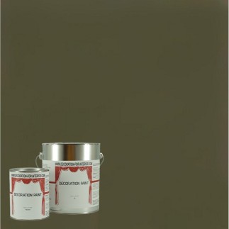 Peinture laquée professionnelle satinée OLIVE GREEN DECORATION PAINT