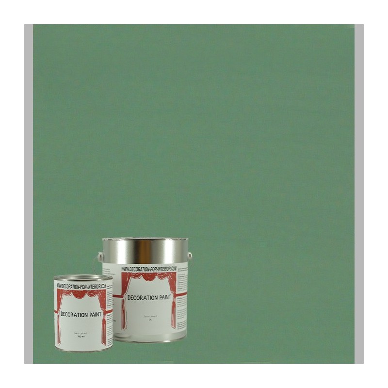 Peinture laquée professionnelle satinée VENETIAN GREEN DECORATION PAINT