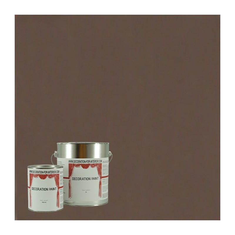 Professionele lakverf satin UMBER BROWN DECORATION PAINT