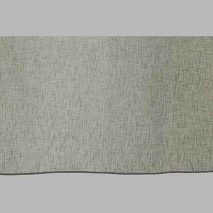 Inbetween gordijn Cornwall Black met loodveter hoogte 3 meter