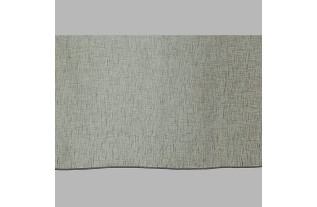 Inbetween gordijn Cornwall Black met loodveter hoogte 3 meter