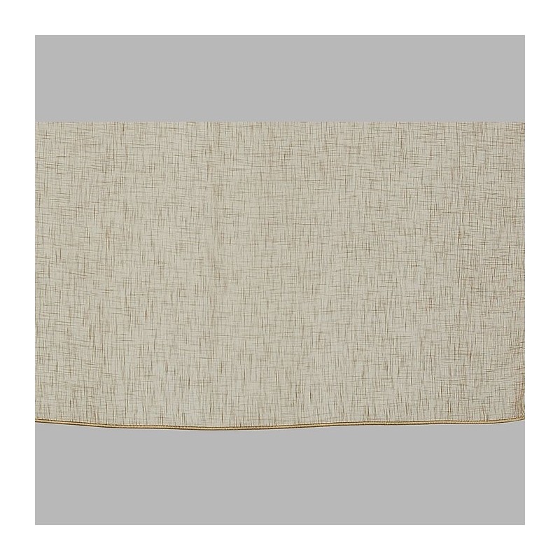 Inbetween gordijn Umber Brown met loodveter hoogte 3 meter Inbetween gordijn Umber Brown met loodveter hoogte 3 meter