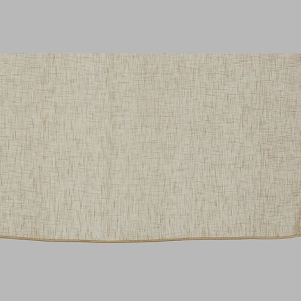 Inbetween curtain Umber Brown with lead lace height 3 meters