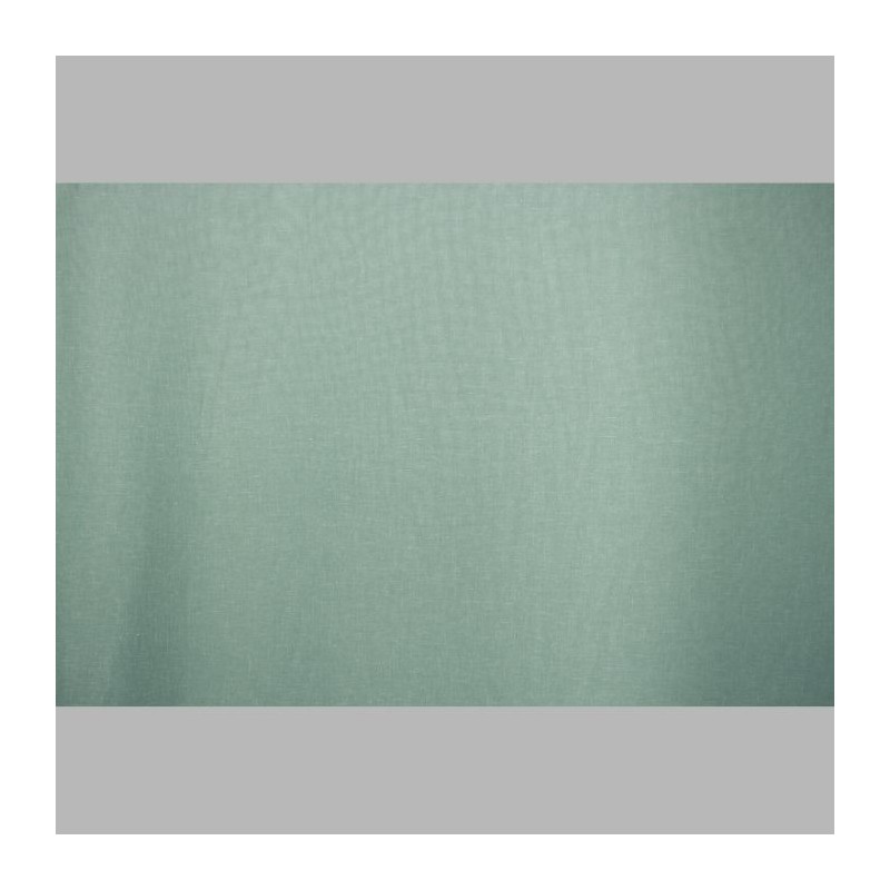 Batiste mint polyester and linen Height 295 cm
