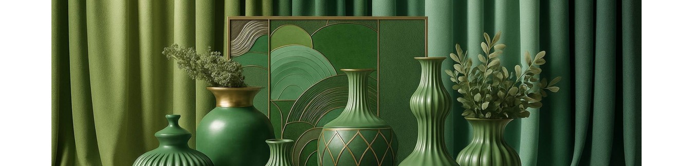 Go Green – Teintes Vertes Naturelles pour un Intérieur Harmonieux