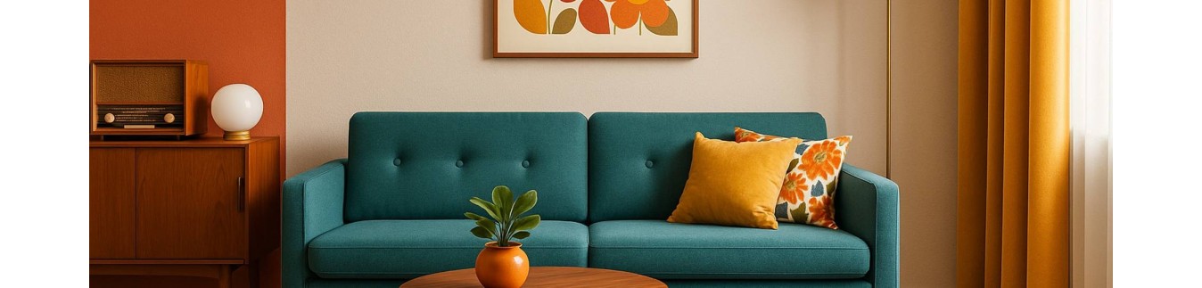 Retro Interior – Colorful, Playful & Vintage Vibes