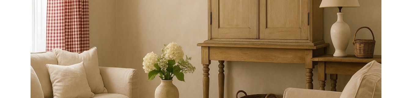 Bonne Famme – Country Charm in Red Check & Ruffle