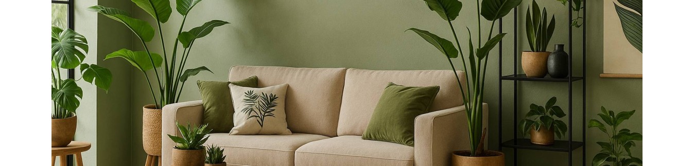 Urban Jungle – Groen, Natuurlijk en Fris Interieur