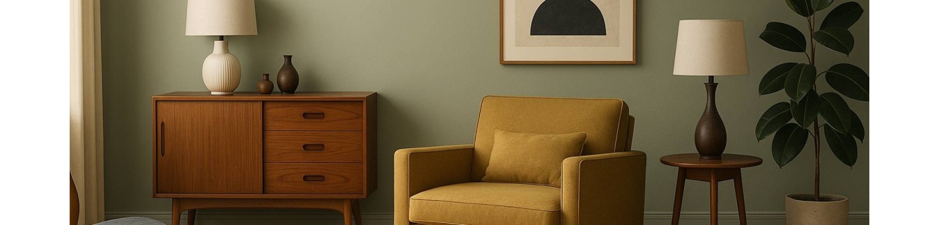 Mid-Century Modern – Tijdloze Vormgeving & Warmte