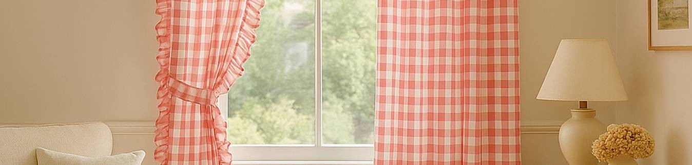 Bonne Femme gordijnen – Vitrage met ruches op maat