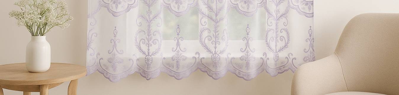 Voilage rétro – Tissu vintage authentique années 70-80