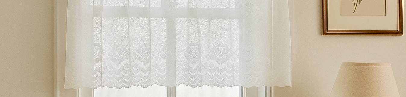 Brocante vintage sheer – Romantic custom-made curtains