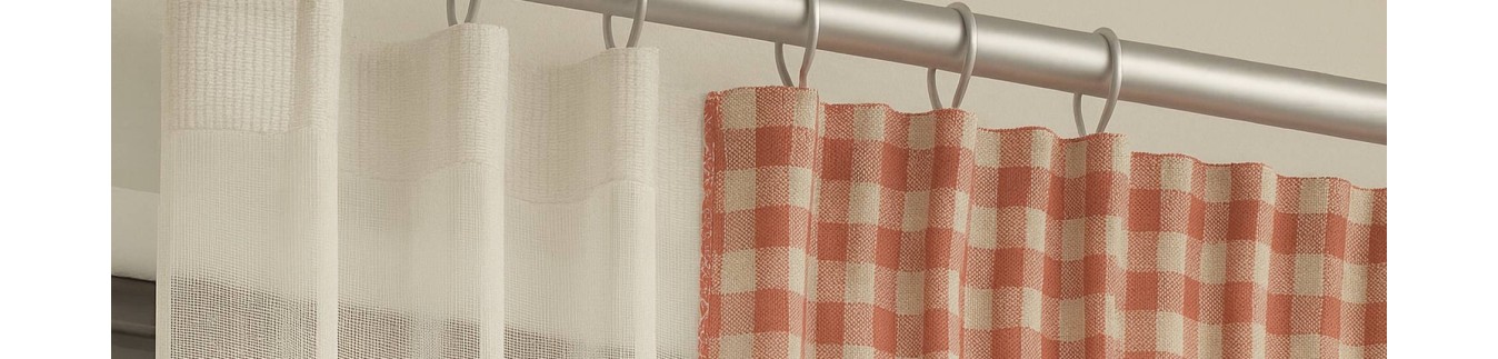 Tringles à rideaux métalliques 16 mm – Fines & Élégantes | Decoration