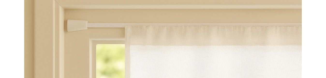 Flat Extendable Sheer Curtain Rods – Subtle & Practical | Decoration