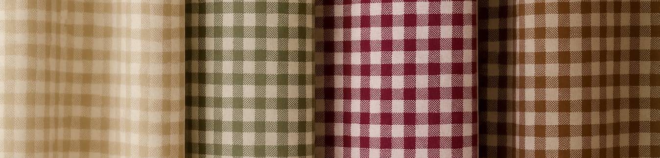 Tissus à Carreaux – Charme classique assorti aux couleurs Decoration