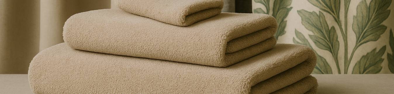 Terry Cloth for Bathroom & Wellness – Colour-Matched with Decoration Paint