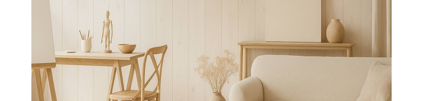 Transparante White Wash verf – Naturel uitstraling