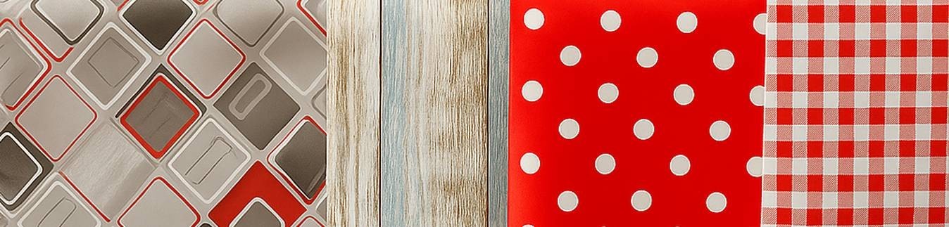 Wipeable tablecloth – Round & per metre – Decoration