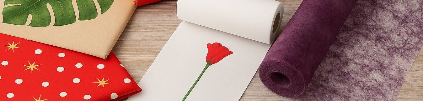 Paper tablecloths & napkins – In 27 Decoration colours