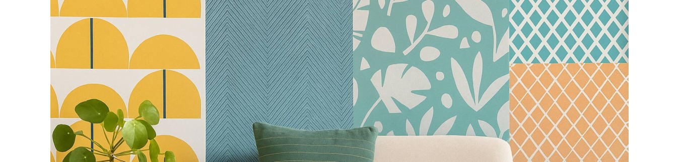 Behang – Kleurrijk en creatief wanddesign