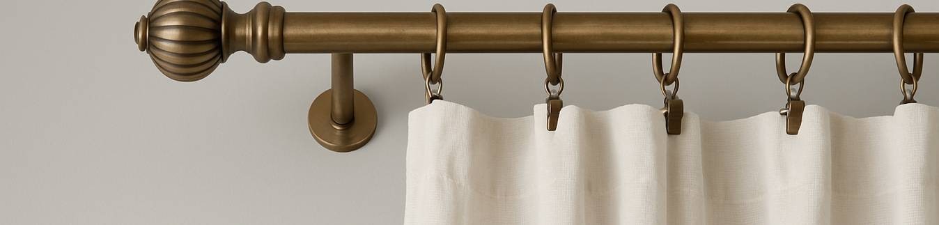 Gordijnroedes in stijl | Decoration