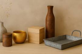 Kits de Peinture Décorative Effet Béton, Rouille, Doré, Bois et Zinc