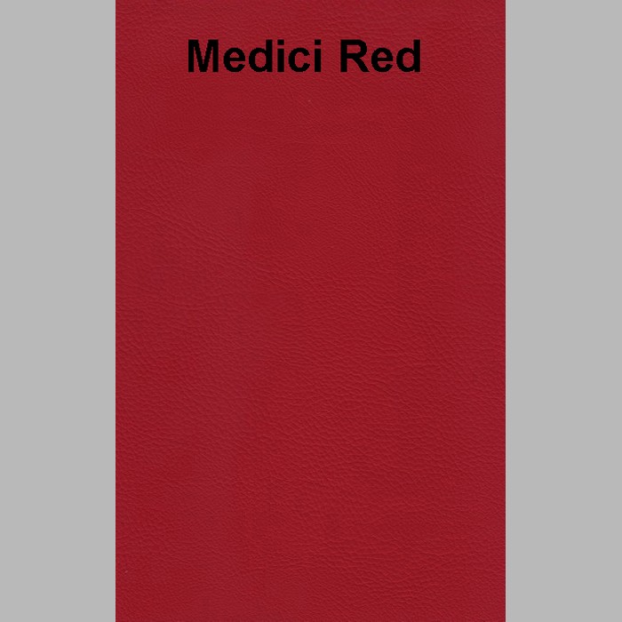 Leather Look Medici Red