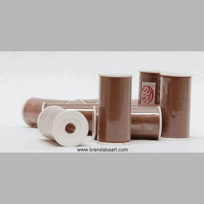 sewing thread R & S brown tones per 10 pieces