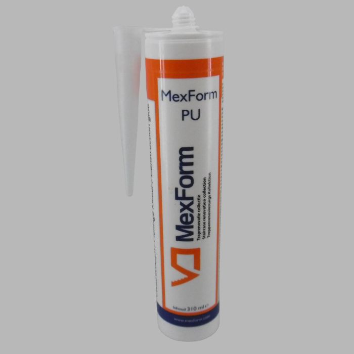 Construction adhesive Mexform stair renovation