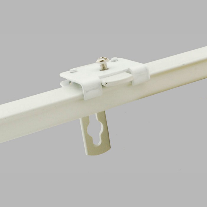 supports for curtain tracks color white length 5 - 15 - 20 cm per piece