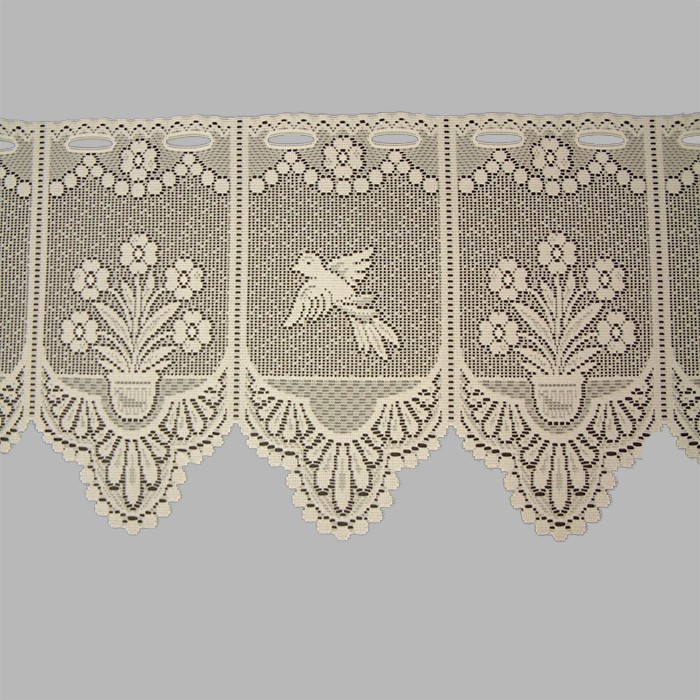 valletje van Jacquard met poes en vogelkooi 30 - 60 en 90 cm hoog