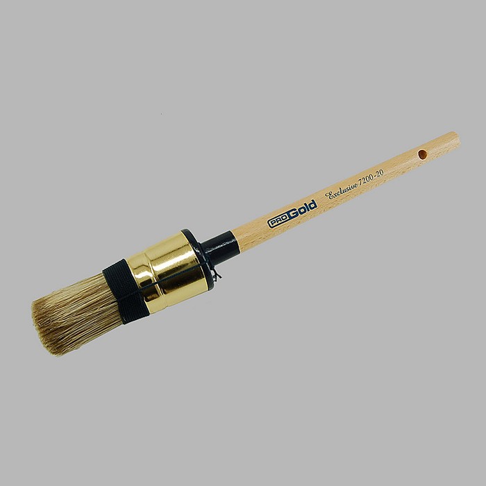round paint brush Pro Gold Exclusive Orel mix 20