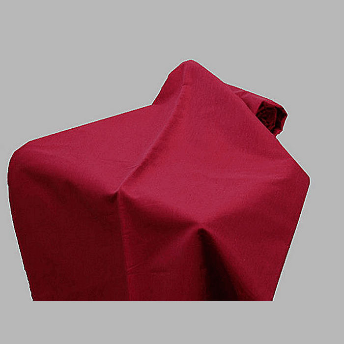 Coupon drapage burgundy fabric