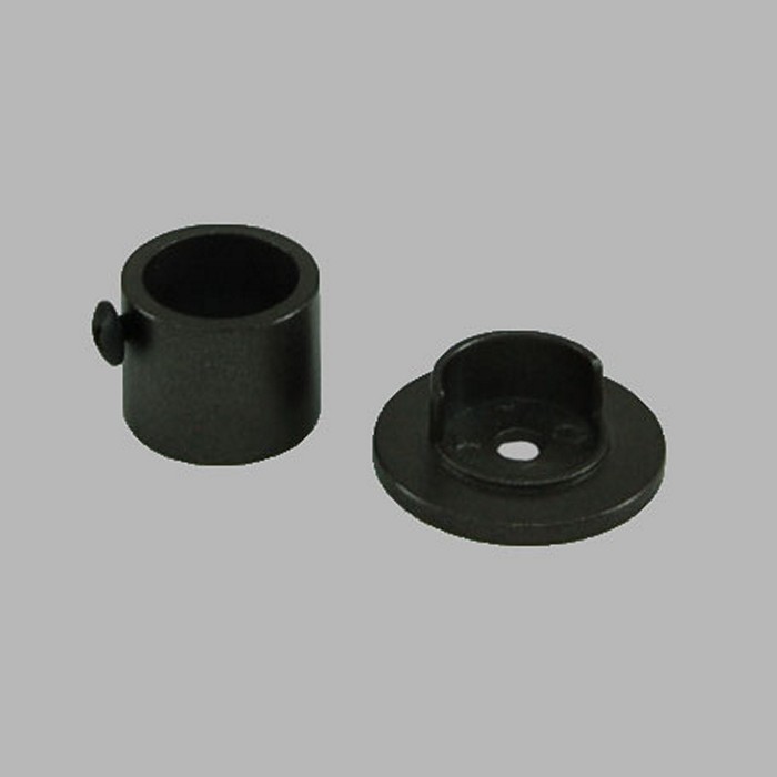 wall mount brackets curtain rods 20 mm anthracite