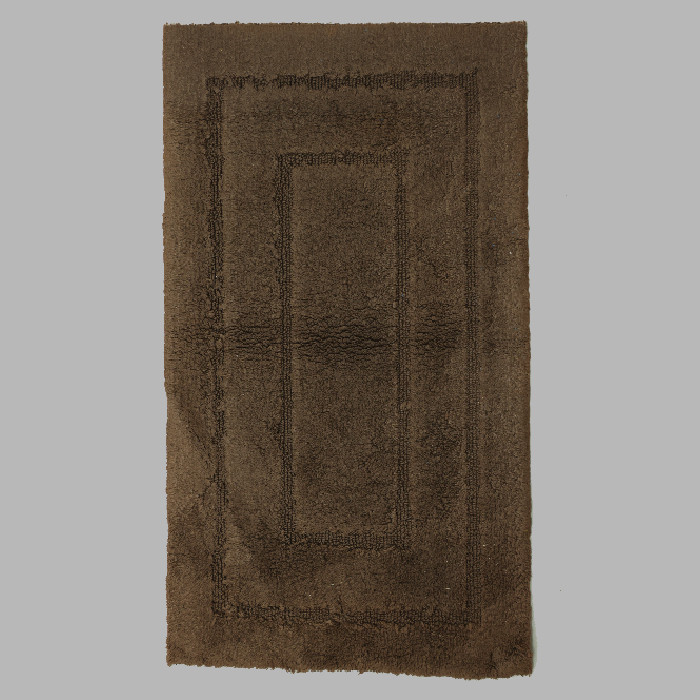 Bath mat brown 60 x 90 cm