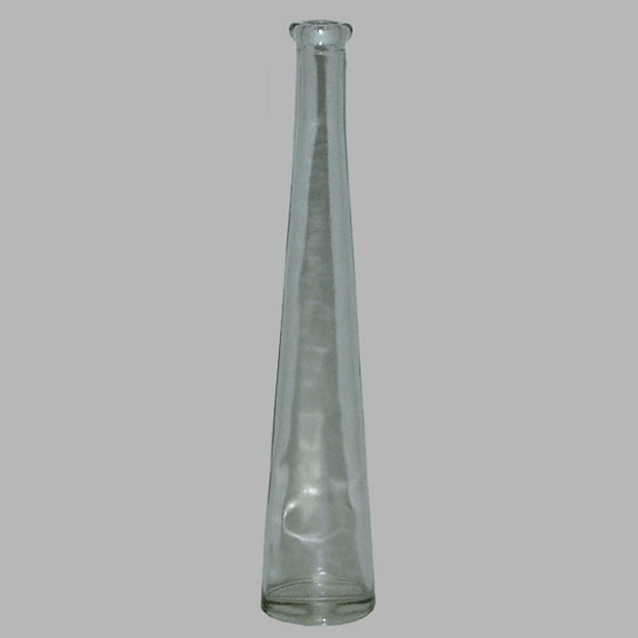 flower vase bottle shape oval height 32 cm