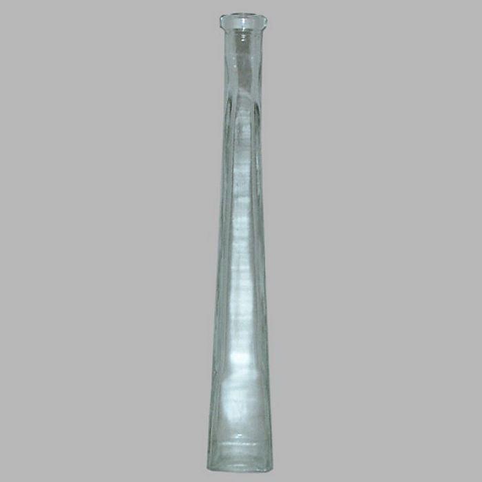vase à  fleur forme de la bouteille carré hauteur 32 cm