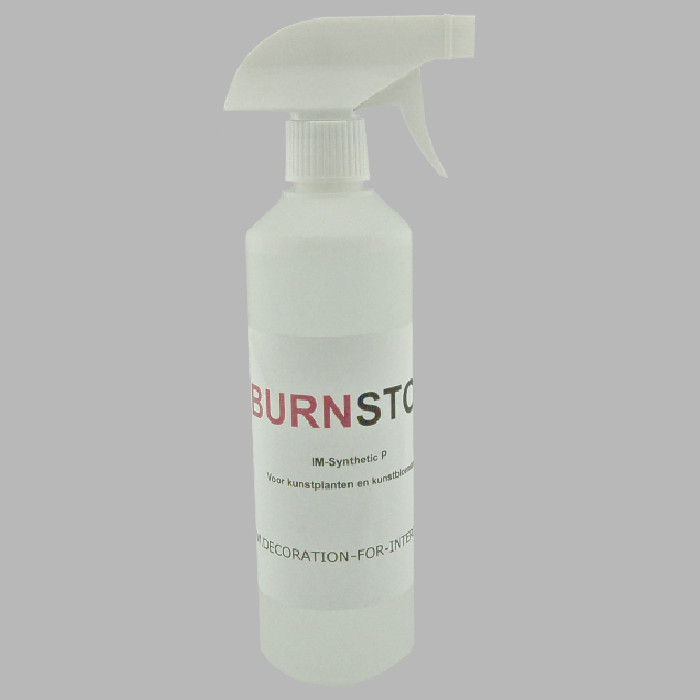 Burnstop IM-Synthetic P fire retardant artificial plants and artificial flowers 500 ml