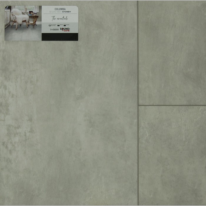 columba 53 essentials tile+ 50 LVTE 1853 Coretec PVC floor tiles €65.45 per m2