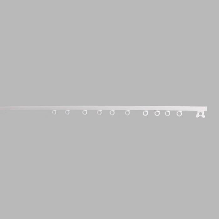 complete gordijnrails AVR4 kleur wit lengte 200 cm