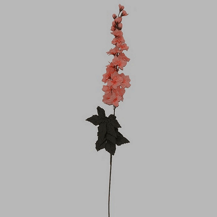 Fleur de soie Delphinium Orange clair 90 cm de long