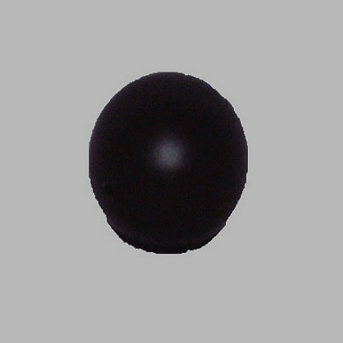 embouts bola tringle à rideau 20 mm couleur noir 2 pcs